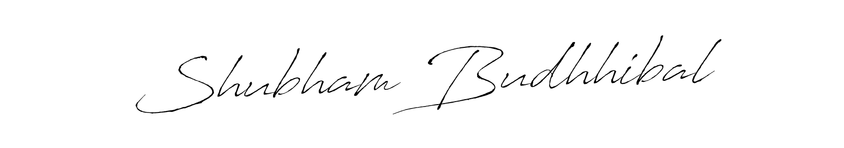 if you are searching for the best signature style for your name Shubham Budhhibal. so please give up your signature search. here we have designed multiple signature styles  using Antro_Vectra. Shubham Budhhibal signature style 6 images and pictures png
