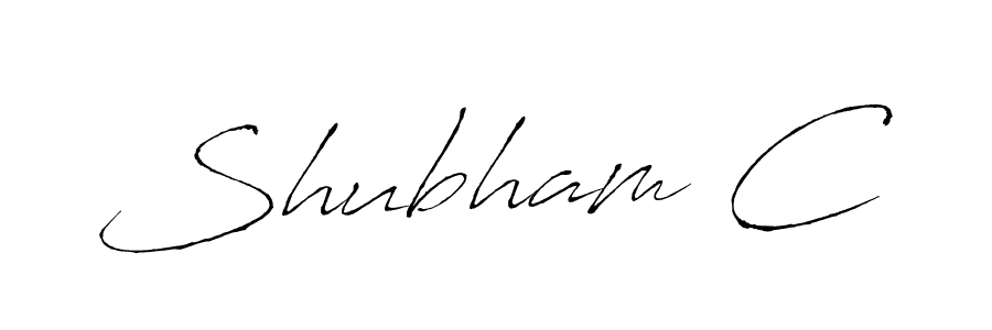 You should practise on your own different ways (Antro_Vectra) to write your name (Shubham C) in signature. don't let someone else do it for you. Shubham C signature style 6 images and pictures png