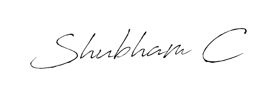 You should practise on your own different ways (Antro_Vectra) to write your name (Shubham C) in signature. don't let someone else do it for you. Shubham C signature style 6 images and pictures png