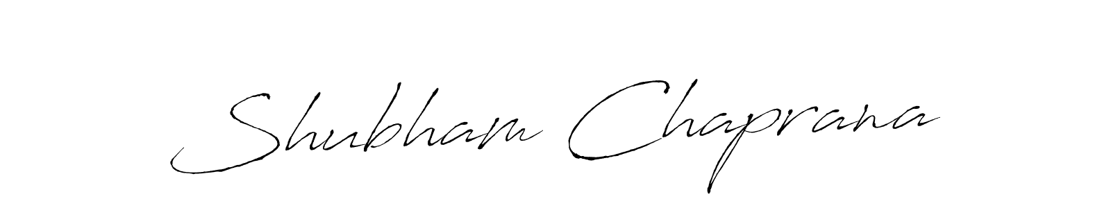 Design your own signature with our free online signature maker. With this signature software, you can create a handwritten (Antro_Vectra) signature for name Shubham Chaprana. Shubham Chaprana signature style 6 images and pictures png