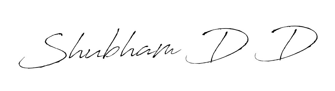 Also You can easily find your signature by using the search form. We will create Shubham D D name handwritten signature images for you free of cost using Antro_Vectra sign style. Shubham D D signature style 6 images and pictures png