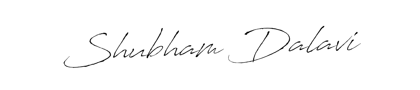 Design your own signature with our free online signature maker. With this signature software, you can create a handwritten (Antro_Vectra) signature for name Shubham Dalavi. Shubham Dalavi signature style 6 images and pictures png