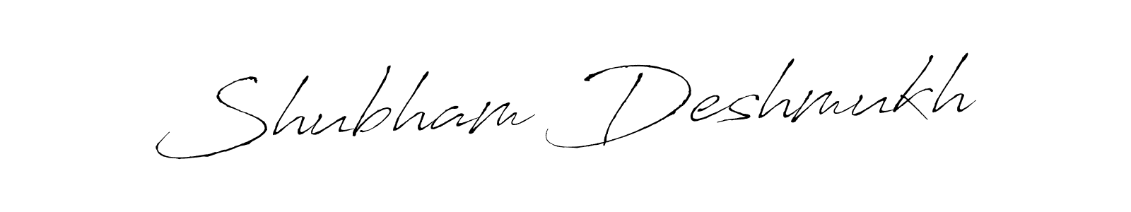 How to make Shubham Deshmukh signature? Antro_Vectra is a professional autograph style. Create handwritten signature for Shubham Deshmukh name. Shubham Deshmukh signature style 6 images and pictures png