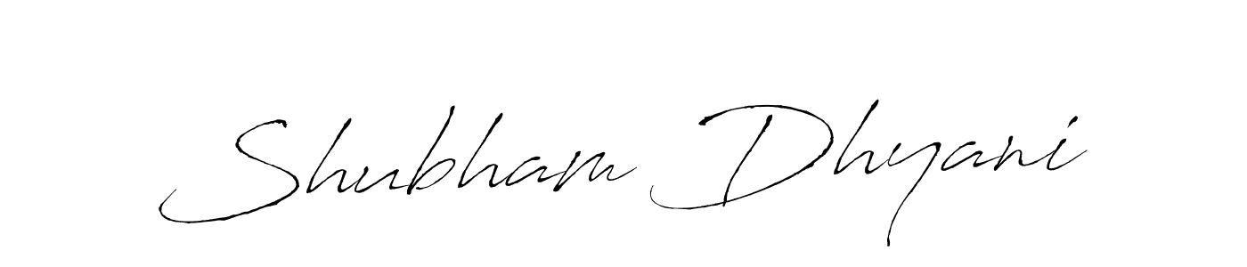 Antro_Vectra is a professional signature style that is perfect for those who want to add a touch of class to their signature. It is also a great choice for those who want to make their signature more unique. Get Shubham Dhyani name to fancy signature for free. Shubham Dhyani signature style 6 images and pictures png