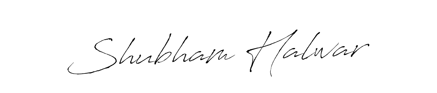 How to make Shubham Halwar signature? Antro_Vectra is a professional autograph style. Create handwritten signature for Shubham Halwar name. Shubham Halwar signature style 6 images and pictures png