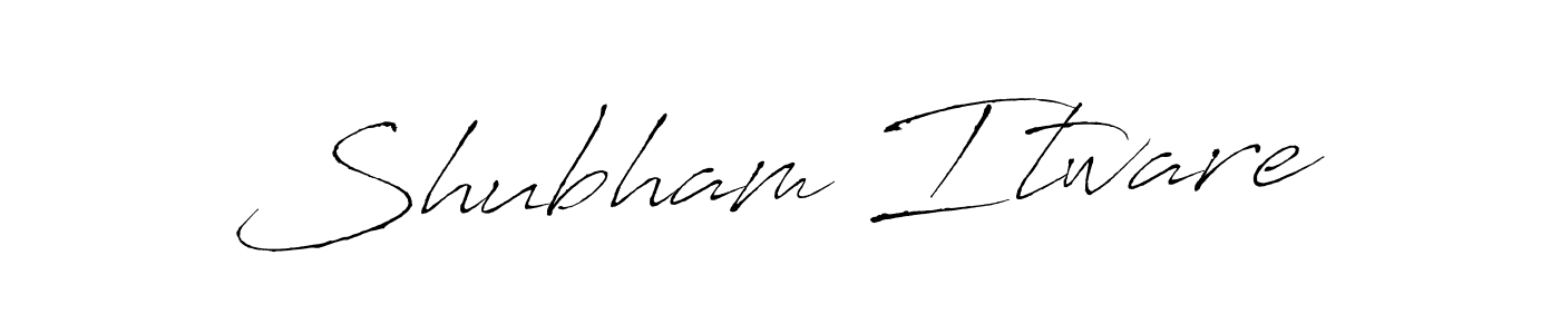 Create a beautiful signature design for name Shubham Itware. With this signature (Antro_Vectra) fonts, you can make a handwritten signature for free. Shubham Itware signature style 6 images and pictures png