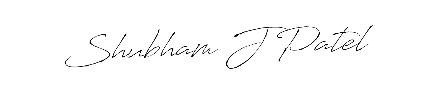 This is the best signature style for the Shubham J Patel name. Also you like these signature font (Antro_Vectra). Mix name signature. Shubham J Patel signature style 6 images and pictures png