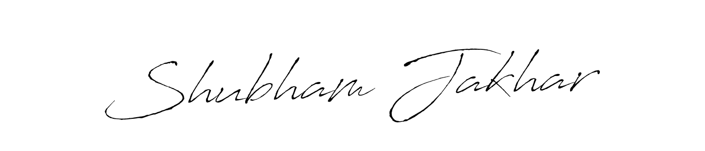 Shubham Jakhar stylish signature style. Best Handwritten Sign (Antro_Vectra) for my name. Handwritten Signature Collection Ideas for my name Shubham Jakhar. Shubham Jakhar signature style 6 images and pictures png
