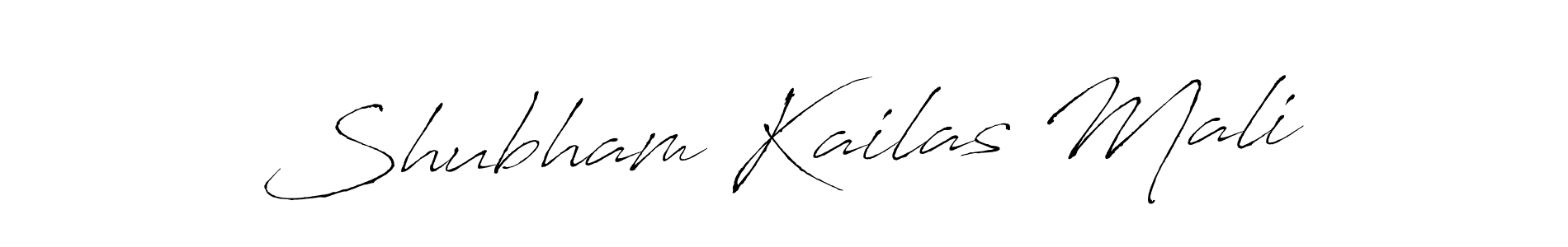 It looks lik you need a new signature style for name Shubham Kailas Mali. Design unique handwritten (Antro_Vectra) signature with our free signature maker in just a few clicks. Shubham Kailas Mali signature style 6 images and pictures png