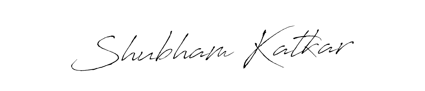 How to make Shubham Katkar signature? Antro_Vectra is a professional autograph style. Create handwritten signature for Shubham Katkar name. Shubham Katkar signature style 6 images and pictures png