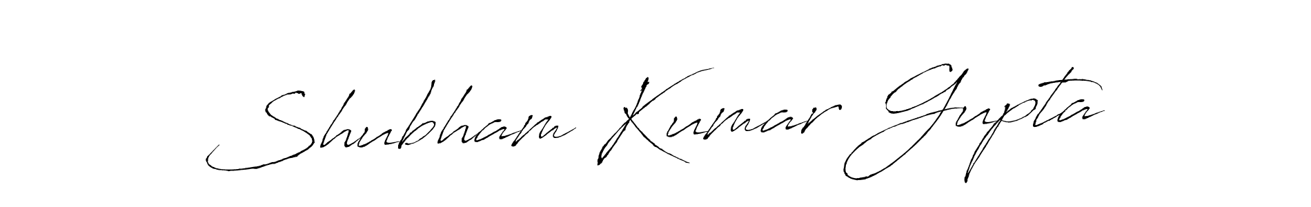 Design your own signature with our free online signature maker. With this signature software, you can create a handwritten (Antro_Vectra) signature for name Shubham Kumar Gupta. Shubham Kumar Gupta signature style 6 images and pictures png