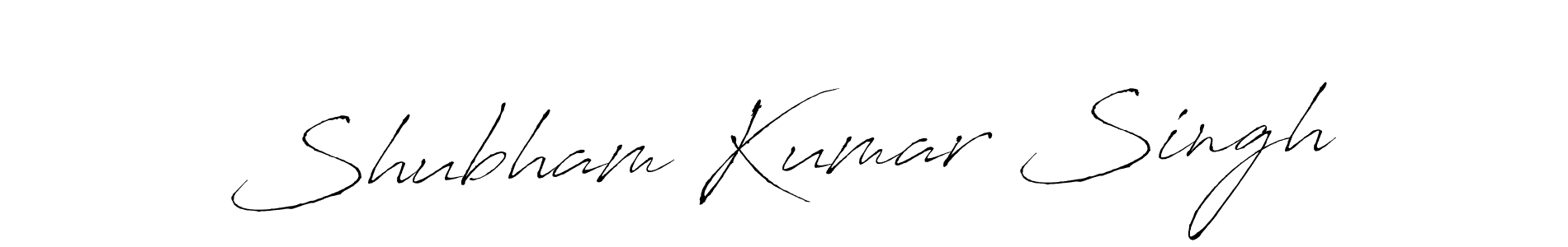 You should practise on your own different ways (Antro_Vectra) to write your name (Shubham Kumar Singh) in signature. don't let someone else do it for you. Shubham Kumar Singh signature style 6 images and pictures png