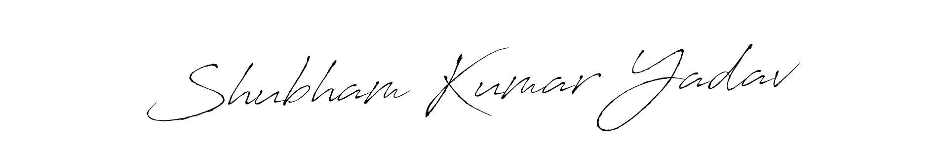 Use a signature maker to create a handwritten signature online. With this signature software, you can design (Antro_Vectra) your own signature for name Shubham Kumar Yadav. Shubham Kumar Yadav signature style 6 images and pictures png