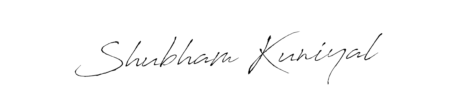 if you are searching for the best signature style for your name Shubham Kuniyal. so please give up your signature search. here we have designed multiple signature styles  using Antro_Vectra. Shubham Kuniyal signature style 6 images and pictures png