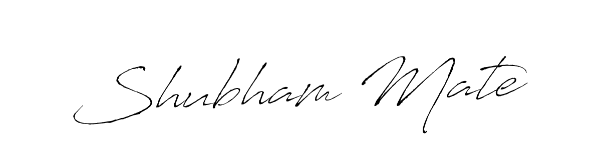 Also we have Shubham Mate name is the best signature style. Create professional handwritten signature collection using Antro_Vectra autograph style. Shubham Mate signature style 6 images and pictures png