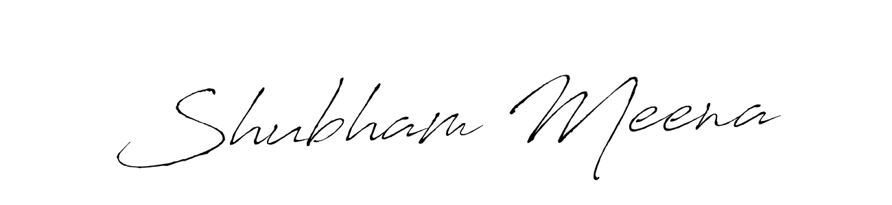 It looks lik you need a new signature style for name Shubham Meena. Design unique handwritten (Antro_Vectra) signature with our free signature maker in just a few clicks. Shubham Meena signature style 6 images and pictures png