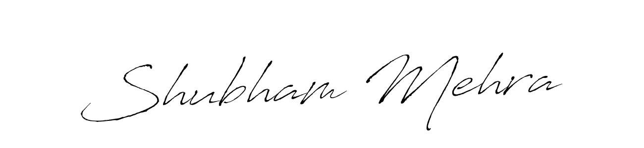 Antro_Vectra is a professional signature style that is perfect for those who want to add a touch of class to their signature. It is also a great choice for those who want to make their signature more unique. Get Shubham Mehra name to fancy signature for free. Shubham Mehra signature style 6 images and pictures png