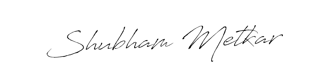 Shubham Metkar stylish signature style. Best Handwritten Sign (Antro_Vectra) for my name. Handwritten Signature Collection Ideas for my name Shubham Metkar. Shubham Metkar signature style 6 images and pictures png