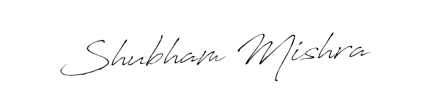 Make a beautiful signature design for name Shubham Mishra. With this signature (Antro_Vectra) style, you can create a handwritten signature for free. Shubham Mishra signature style 6 images and pictures png