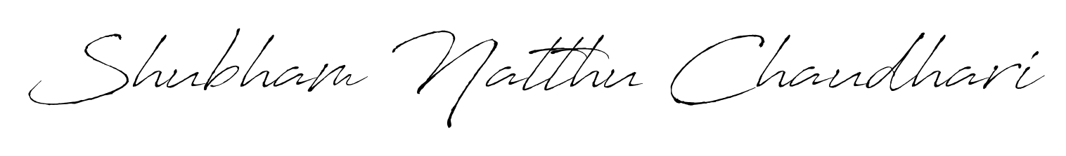 Discover the perfect balance of readability and style for Shubham Natthu Chaudhari with Antro_Vectra font. Create your dream signature today. Shubham Natthu Chaudhari signature style 6 images and pictures png
