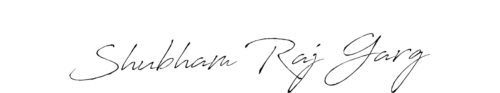 The best way (Antro_Vectra) to make a short signature is to pick only two or three words in your name. The name Shubham Raj Garg include a total of six letters. For converting this name. Shubham Raj Garg signature style 6 images and pictures png