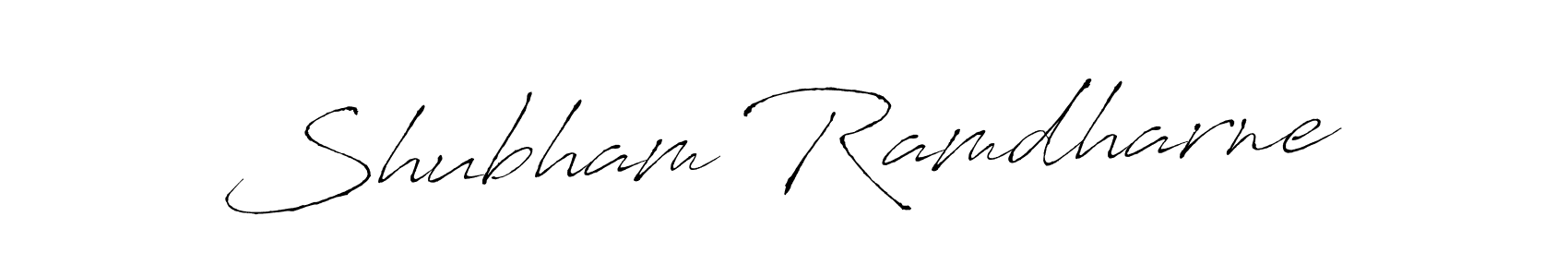 It looks lik you need a new signature style for name Shubham Ramdharne. Design unique handwritten (Antro_Vectra) signature with our free signature maker in just a few clicks. Shubham Ramdharne signature style 6 images and pictures png