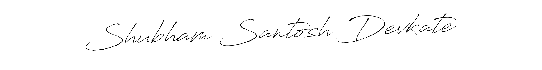 This is the best signature style for the Shubham Santosh Devkate name. Also you like these signature font (Antro_Vectra). Mix name signature. Shubham Santosh Devkate signature style 6 images and pictures png