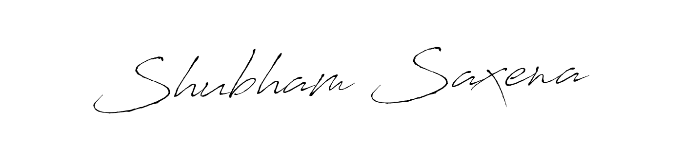 How to make Shubham Saxena signature? Antro_Vectra is a professional autograph style. Create handwritten signature for Shubham Saxena name. Shubham Saxena signature style 6 images and pictures png