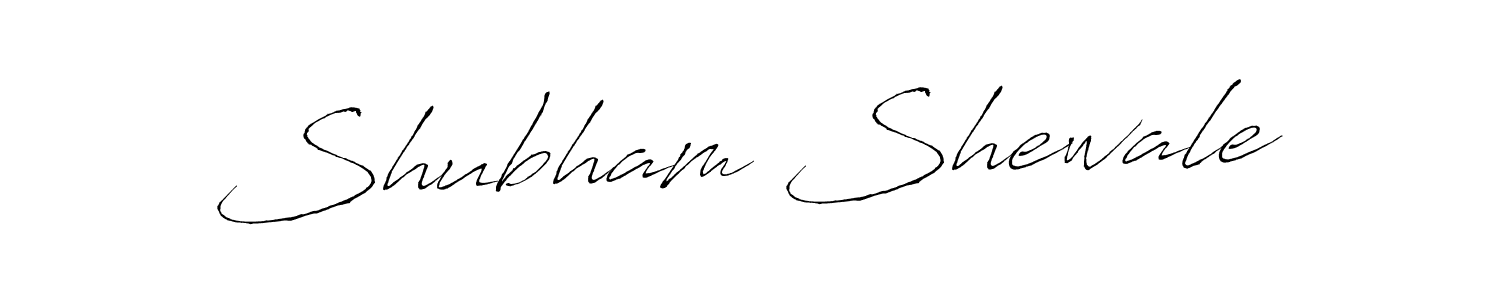 Make a beautiful signature design for name Shubham Shewale. With this signature (Antro_Vectra) style, you can create a handwritten signature for free. Shubham Shewale signature style 6 images and pictures png