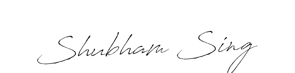 You should practise on your own different ways (Antro_Vectra) to write your name (Shubham Sing) in signature. don't let someone else do it for you. Shubham Sing signature style 6 images and pictures png