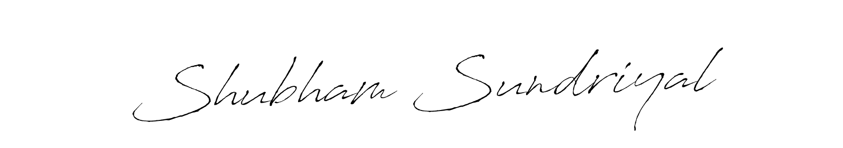 Antro_Vectra is a professional signature style that is perfect for those who want to add a touch of class to their signature. It is also a great choice for those who want to make their signature more unique. Get Shubham Sundriyal name to fancy signature for free. Shubham Sundriyal signature style 6 images and pictures png