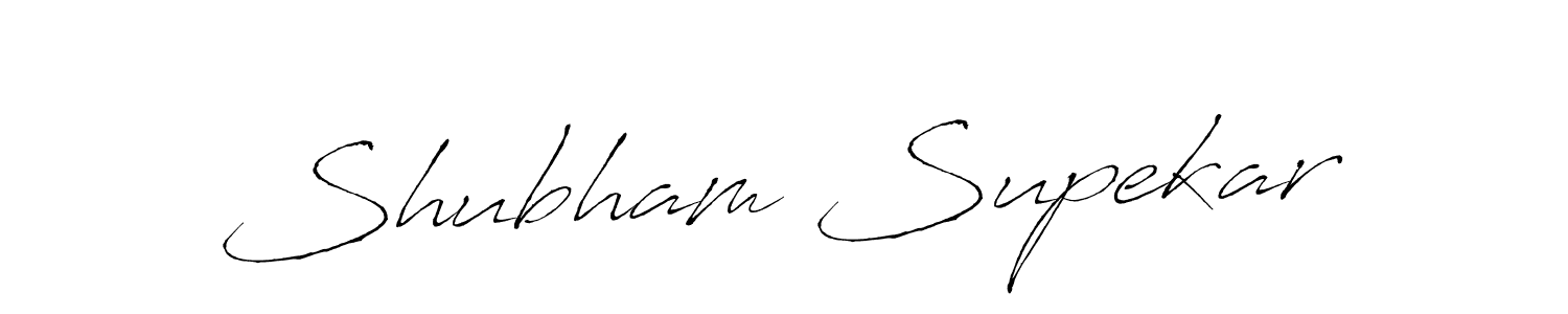 Also we have Shubham Supekar name is the best signature style. Create professional handwritten signature collection using Antro_Vectra autograph style. Shubham Supekar signature style 6 images and pictures png