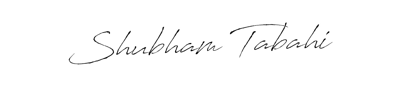 if you are searching for the best signature style for your name Shubham Tabahi. so please give up your signature search. here we have designed multiple signature styles  using Antro_Vectra. Shubham Tabahi signature style 6 images and pictures png