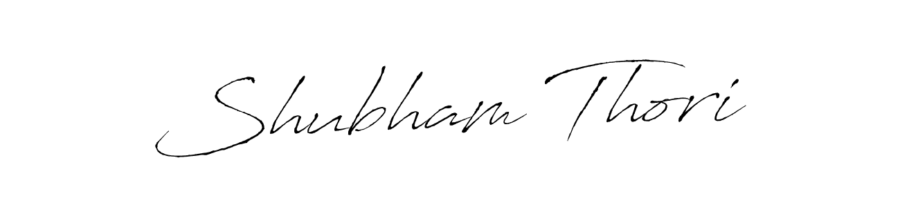 Create a beautiful signature design for name Shubham Thori. With this signature (Antro_Vectra) fonts, you can make a handwritten signature for free. Shubham Thori signature style 6 images and pictures png