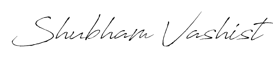 The Antro_Vectra font gives name Shubham Vashist a signature that looks effortless yet distinguished. Download high-res PNG instantly. Shubham Vashist signature style 6 images and pictures png