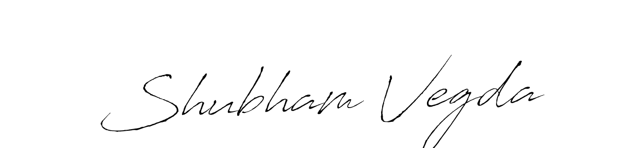 Use a signature maker to create a handwritten signature online. With this signature software, you can design (Antro_Vectra) your own signature for name Shubham Vegda. Shubham Vegda signature style 6 images and pictures png