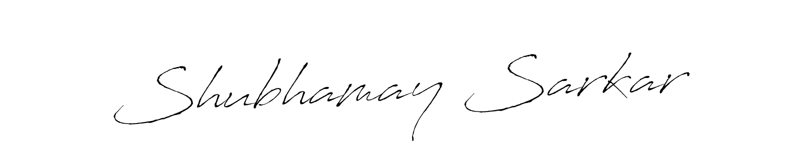 How to make Shubhamay Sarkar signature? Antro_Vectra is a professional autograph style. Create handwritten signature for Shubhamay Sarkar name. Shubhamay Sarkar signature style 6 images and pictures png