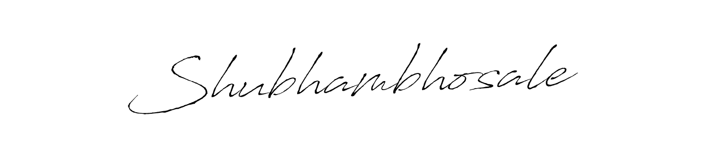 It looks lik you need a new signature style for name Shubhambhosale. Design unique handwritten (Antro_Vectra) signature with our free signature maker in just a few clicks. Shubhambhosale signature style 6 images and pictures png