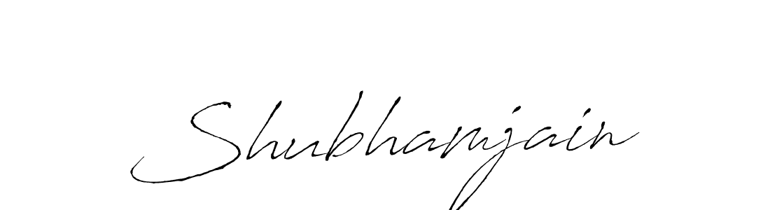 Shubhamjain stylish signature style. Best Handwritten Sign (Antro_Vectra) for my name. Handwritten Signature Collection Ideas for my name Shubhamjain. Shubhamjain signature style 6 images and pictures png