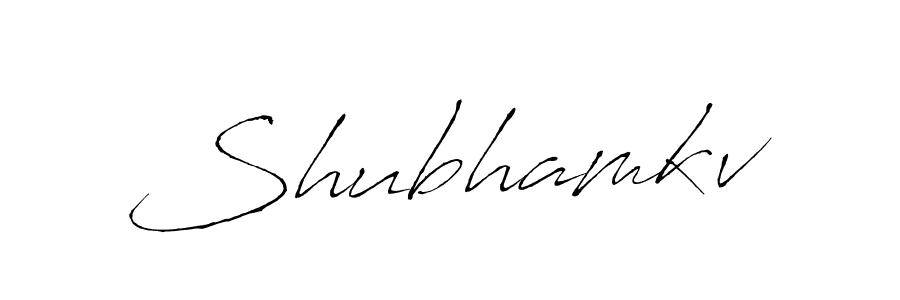 How to make Shubhamkv signature? Antro_Vectra is a professional autograph style. Create handwritten signature for Shubhamkv name. Shubhamkv signature style 6 images and pictures png