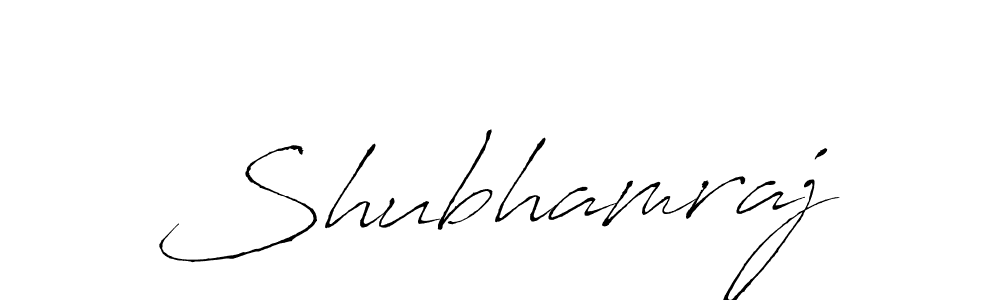 Make a beautiful signature design for name Shubhamraj. With this signature (Antro_Vectra) style, you can create a handwritten signature for free. Shubhamraj signature style 6 images and pictures png
