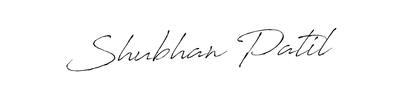 Also You can easily find your signature by using the search form. We will create Shubhan Patil name handwritten signature images for you free of cost using Antro_Vectra sign style. Shubhan Patil signature style 6 images and pictures png