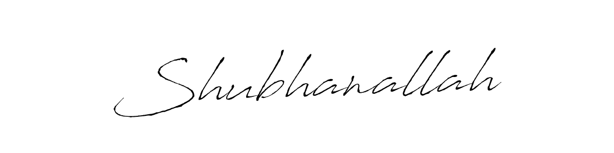 The best way (Antro_Vectra) to make a short signature is to pick only two or three words in your name. The name Shubhanallah include a total of six letters. For converting this name. Shubhanallah signature style 6 images and pictures png