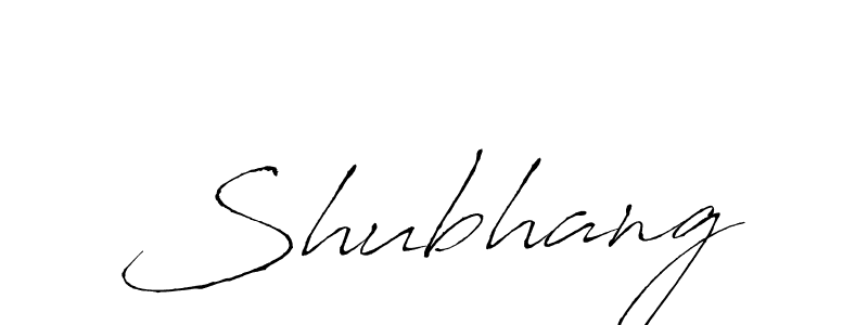 Make a beautiful signature design for name Shubhang. Use this online signature maker to create a handwritten signature for free. Shubhang signature style 6 images and pictures png