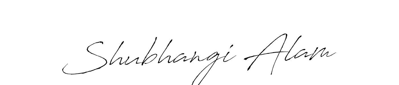 Also we have Shubhangi Alam name is the best signature style. Create professional handwritten signature collection using Antro_Vectra autograph style. Shubhangi Alam signature style 6 images and pictures png