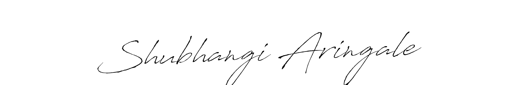 This is the best signature style for the Shubhangi Aringale name. Also you like these signature font (Antro_Vectra). Mix name signature. Shubhangi Aringale signature style 6 images and pictures png