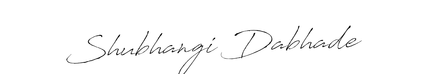 Once you've used our free online signature maker to create your best signature Antro_Vectra style, it's time to enjoy all of the benefits that Shubhangi Dabhade name signing documents. Shubhangi Dabhade signature style 6 images and pictures png