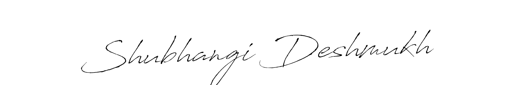 Once you've used our free online signature maker to create your best signature Antro_Vectra style, it's time to enjoy all of the benefits that Shubhangi Deshmukh name signing documents. Shubhangi Deshmukh signature style 6 images and pictures png