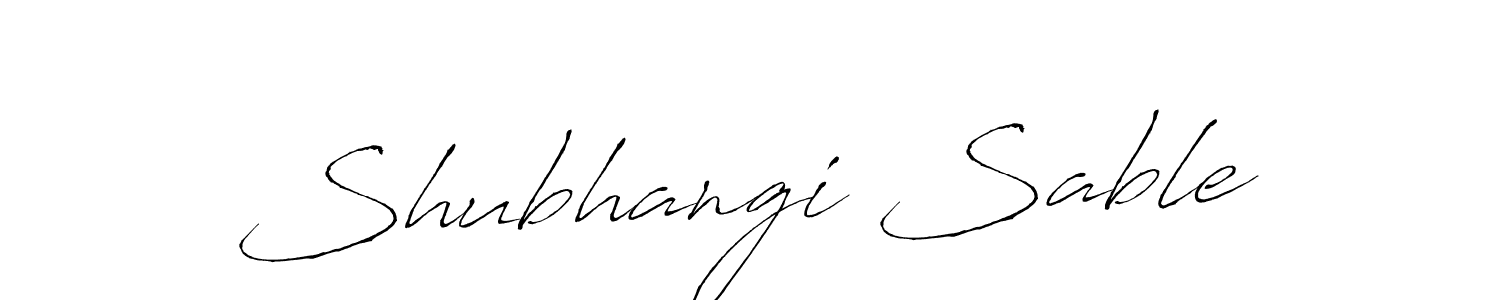 You can use this online signature creator to create a handwritten signature for the name Shubhangi Sable. This is the best online autograph maker. Shubhangi Sable signature style 6 images and pictures png