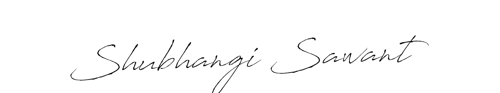 How to make Shubhangi Sawant signature? Antro_Vectra is a professional autograph style. Create handwritten signature for Shubhangi Sawant name. Shubhangi Sawant signature style 6 images and pictures png